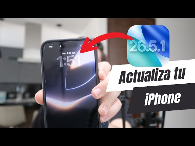 iOS 26.5.1 - IMPORTANT UPDATE, NEW WALLPAPER ⚠️✅