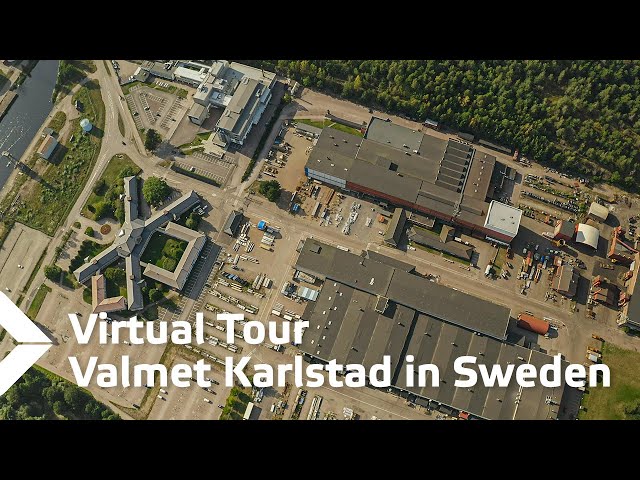 Visita virtual al sitio de Valmet en Karlstad Suecia
