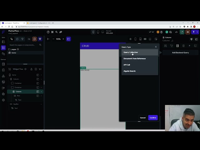Flutterflow Firebase Ejercicio CRUD
