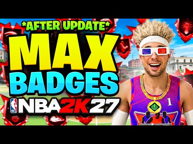 FASTEST WAY to MAX BADGE TOKENS AFTER UPDATE in 1 DAY on NBA 2K27! (BEST BADGE TOKEN METHOD)