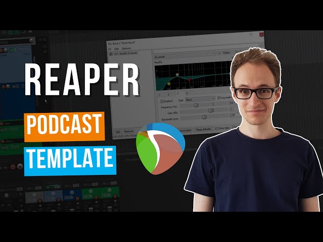 Reaper Podcast Template (For Editing, Mixing & Mastering)