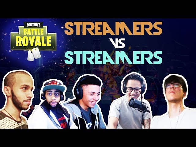Myth Vs Daequan Vs Jaomock Vs Hamlinz Vs Spacelyon🥊Streamer Vs Streamer🥊 (Fortnite)