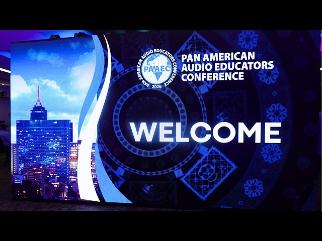 Pan-American Audio Educators Conference 2026