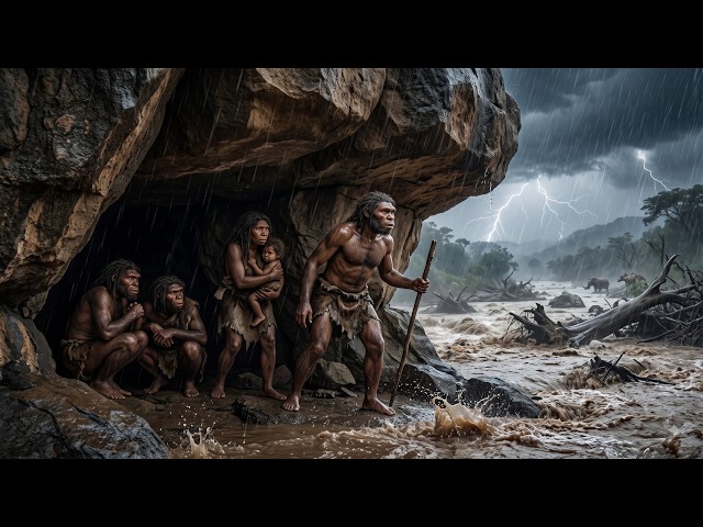 Life 2.6 Million Years Ago | Homo Habilis vs The Deadliest Storm