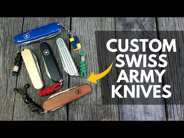 Easy Custom Swiss Army Knife Modifications that Anyone Can Do