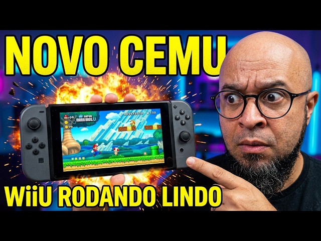 🚨BOOOOM!! 💣 WIIU 1000X BETTER ON SWITCH WITH THE NEW CEMU!!