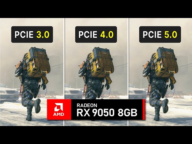 🔥 RX 9050: PCIe 3.0 vs 4.0 vs 5.0 – Does PCIe Speed Actually Matter?