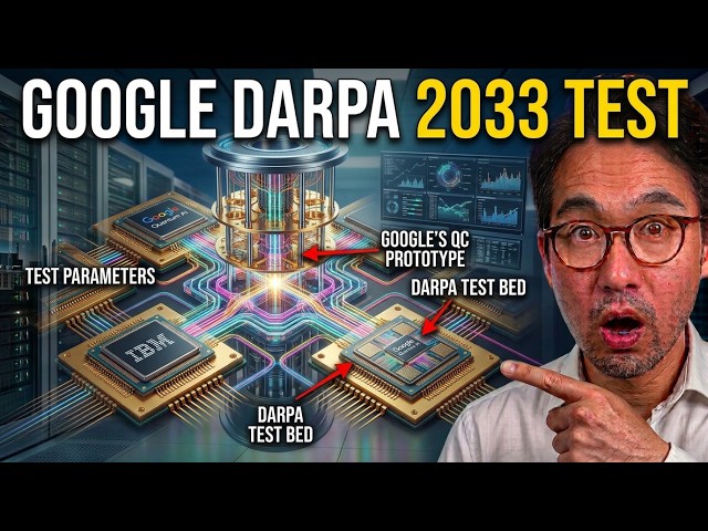 Google's Quantum AI Just Entered DARPA's 2033 Test