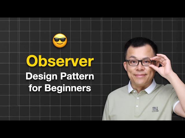 Observer Design Pattern: Easy Guide for Beginners