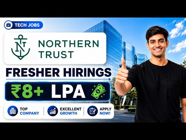 🔥 Northern Trust Off-Campus Hiring | Quant Trading Analytics + AI/LLM Full Stack Roles