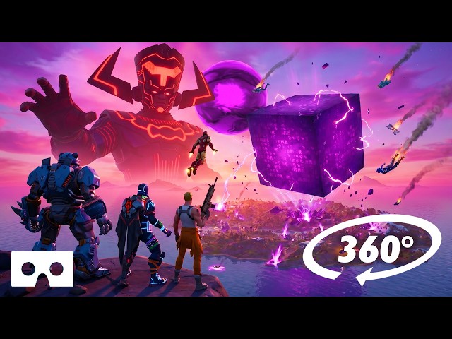 360° VR FORTNITE THE MOVIE - EPIC Live Event Compilation Virtual Reality Experience
