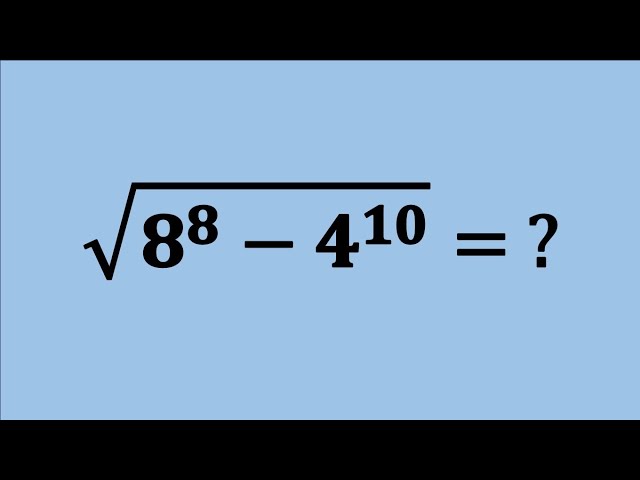 Nice Square Root Simplification Math Problem | Algebra Problems | Olympiad Maths