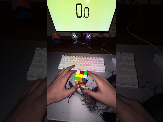 сборка за 14 секунду 🔥 #rubikscube #cubing #speedcubing #rubik #shorts #shortvideo #cuber