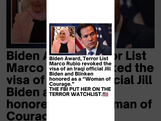 Biden Honoree Now on FBI Terror Watchlist