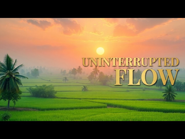Uninterrupted Flow State: Quiet Ambience for Deep Work