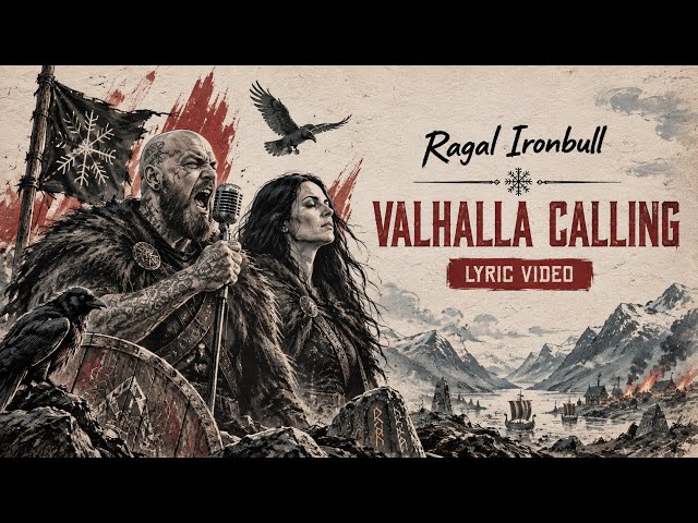 Valhalla Calling - Ragal Ironbull | Hand-Drawn Lyric Video
