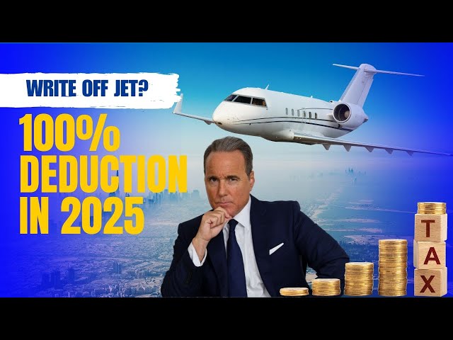 Private Jet Tax Deduction 2025: How to Write Off Your Business Aircraft in One Year