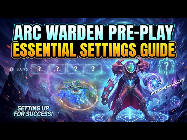 Arc Warden Settings Guide (Keybinds, Combos & Hero Bans)