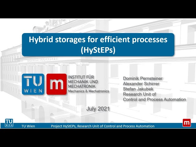 HyStEPs - Hybrid storages for efficient processes