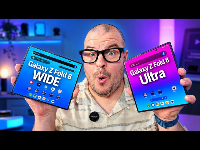 Galaxy Z Fold 8 Ultra vs Galaxy Z Fold 8: Cover & Main Display Comparison