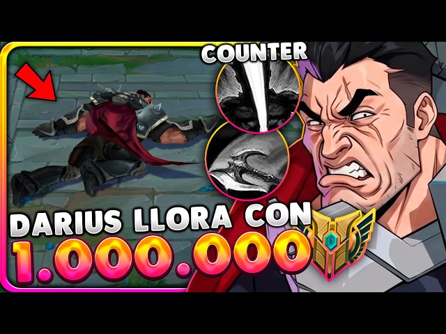 😱I MADE *MAIN DARIUS 1,000,000 MASTERY* CRY with MY EASY RIVEN with THIS SIMPLE TRICK!