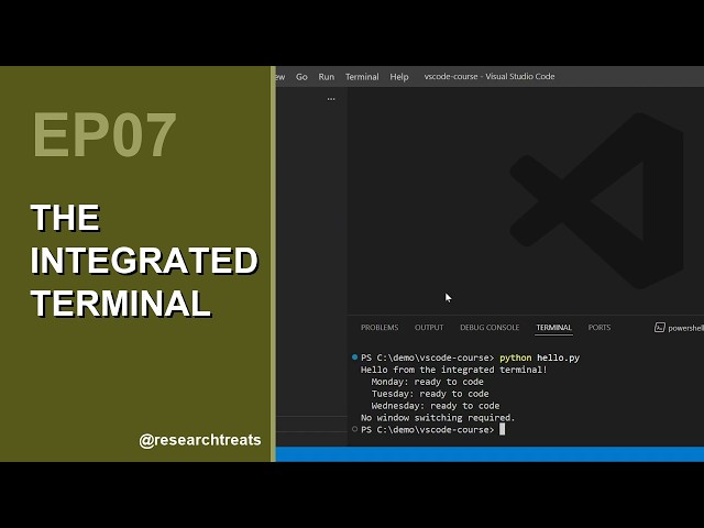 The Integrated Terminal: Run Anything Without Leaving the Editor
