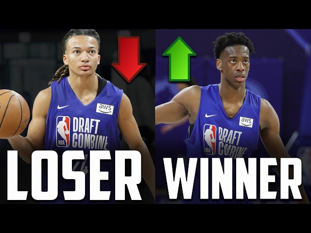 8 Biggest WINNERS And LOSERS Of The 2026 NBA Draft Combine...