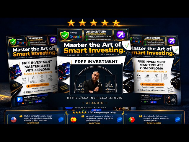 Curso Gratuito de Trading, Inversiones, Crypto y Blockchain | Plataforma Interactiva con IA