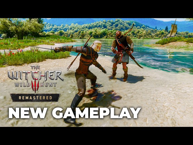 The Witcher 3: Wild Hunt Remastered 2026 Gameplay (4K)