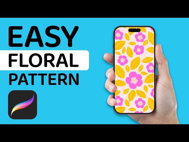 Create your Own Floral Phone Wallpaper in Procreate