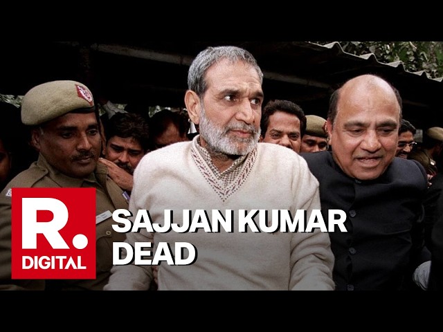 Ex-Congress MP Sajjan Kumar, Serving Life Term In 1984 Riots Case, Dies At 80