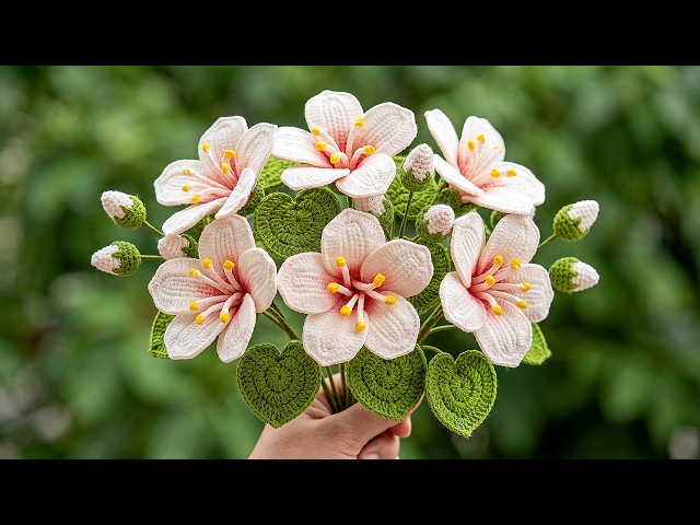 Crochet Tung Flower 🌸 Easy, Fast, and Beautiful! (Step-by-Step)
