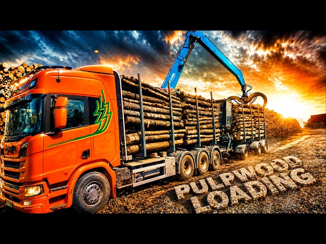 Aspen Pulpwood Loading