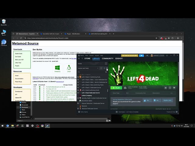 Left 4 Dead SourceMod Install