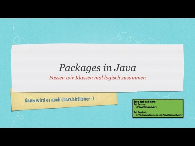 Packages in Java