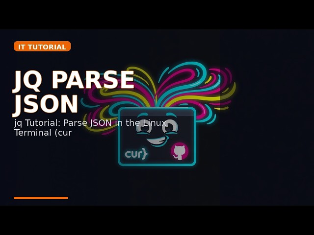 jq Tutorial: Parse JSON in the Linux Terminal (curl + GitHub API Demo)