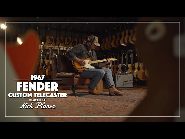 1967 Fender Telecaster played by Nick Planer | Live at Carter Vintage Guitars | Nashville, TN