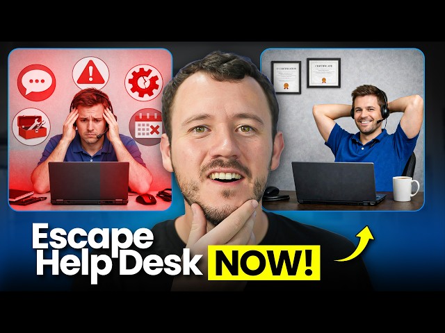 How I Escaped Help Desk Fast (Step-by-Step)