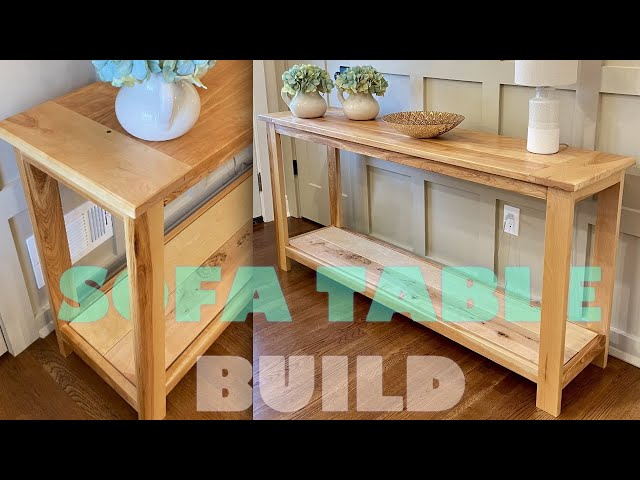 FULL BUILD || Sofa Table ? Buffet Table ? Console Table ?