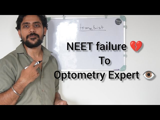 NEET failure to Optometry Expert | subscribe for more education related videos 