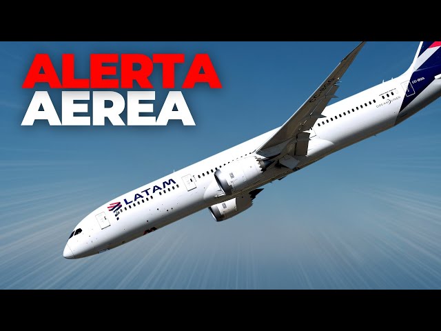 Mid-air emergency: LATAM 787 crashes from 41,000 feet