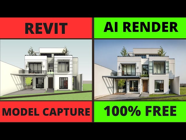 How to Render a Revit Model Using AI - 100% Free
