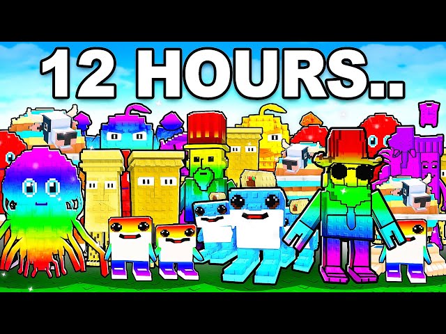 How many BRAINROTS can I steal in 12 HOURS? (Roblox Steal a Brainrot)