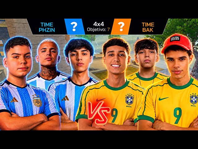 🔥 4X4 APOSTADO COM VISÃO DE 5 JOGADORES! MANOMAX FARPOU O MARECHAL? 😳 PHZIN vs BAK FT ELTIN
