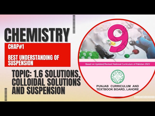 Solution, colloidal solution and suspension #chemistry  #science #school #viral #ytshorts #students