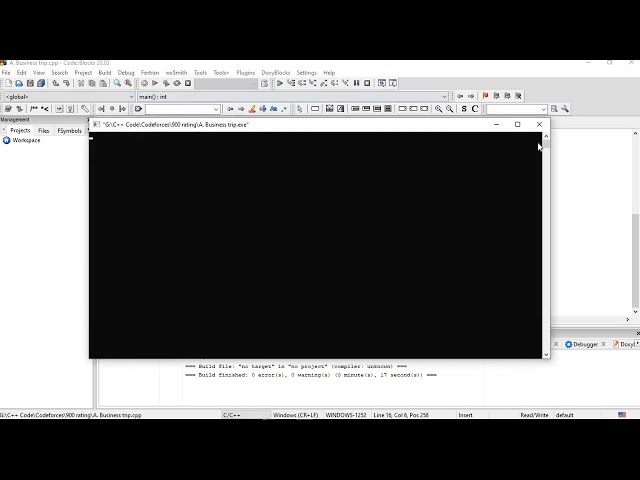 Code Blocks Compiler Setup for C/C++