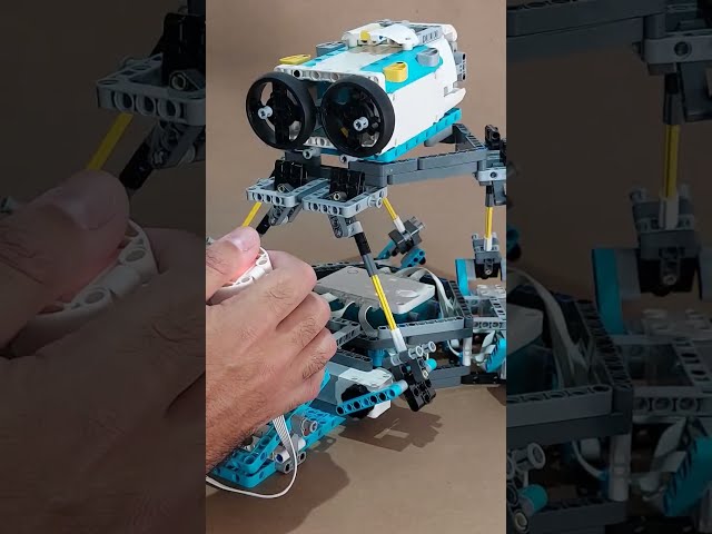LEGO Space Shuttle Simulator with Mindstorms Inventor 51515 and Spike Prime 45678 - 4K Video