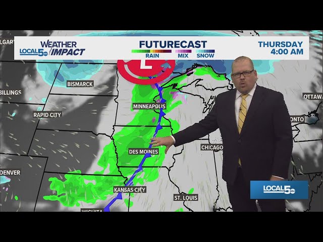 Mild stretch of days through Christmas