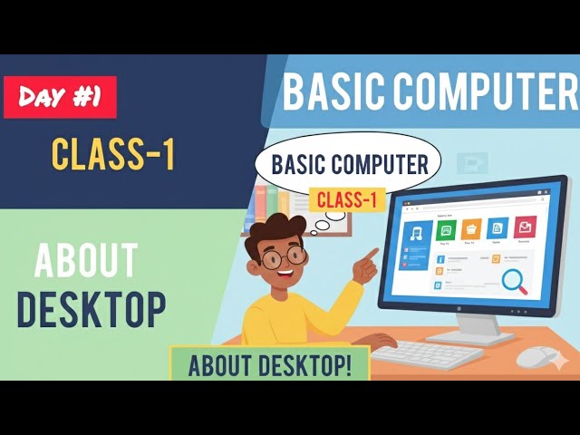 BASIC COMPUTER COURSE - CLASS 1|Computer For Beginners