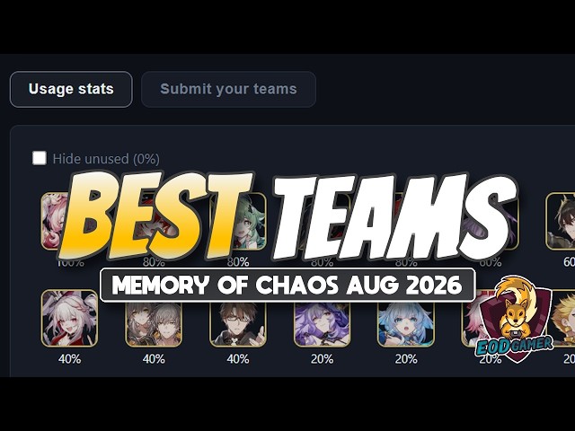 Best Teams for Memory of Chaos Aug 2026 in Honkai: Star Rail (MOC Starward Mode Team Comps)
